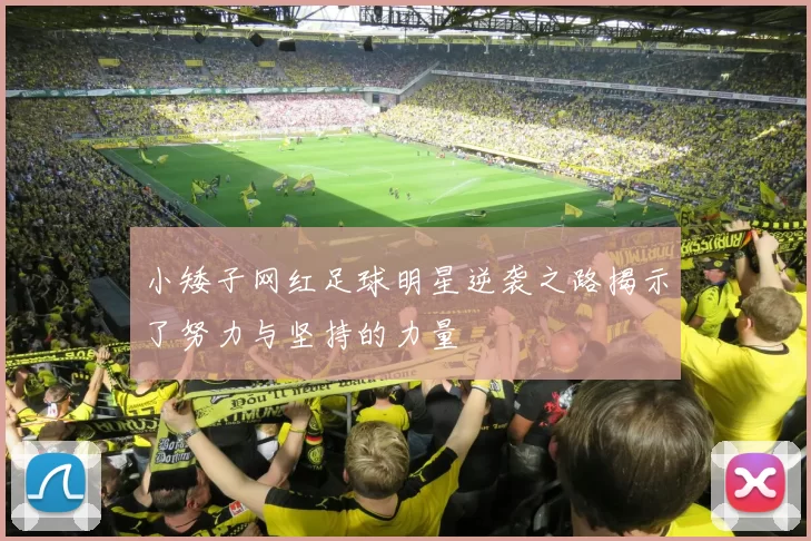 小矮子网红足球明星逆袭之路揭示了努力与坚持的力量